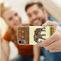 For iPhone X/Xs Case Ultra Thin Slim Flexible Soft Clear Ethnic Tribal Elephant
