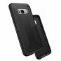 For Samsung Galaxy S8 Plus Case No slip grip Patented raised bezel screen Black