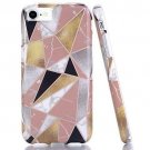 For iPhone 8/7/6/6s Case Rubber Bumper Silicone Protective Slim Rose Gold Marble