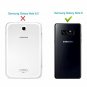 For Galaxy Note 8 Wallet Case PU Leather Detachable Magnetic Credit Card Brown