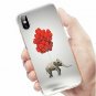 For iPhone X/Xs Case Ultra Thin Slim Flexible Soft TPU Clear Elephant Balloon