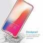 For iPhone X Case Slim 360 Degree Full Protection Screen Protector Rose Gold