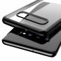 For Samsung Galaxy S10 Case Hybrid Soft Grip Matte Finish UltraThin Black Edge