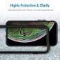 For iPhone Xs Max Case 6.5-Inch Shock-Absorption Bumper Cover Slim design Black