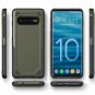 For Galaxy S10 Plus Case Slim Fit Dual Layer Soft TPU ShockAbsorption Olive