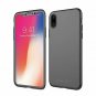 For iPhone X Case Slim 360 Degree Full Protection Free Screen Protector Black