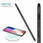 For iPhone X Case Slim 360 Degree Full Protection Free Screen Protector Black