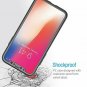 For iPhone X Case Slim 360 Degree Full Protection Free Screen Protector Black