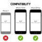 For iPhone 7/8 Plus case Shock Absorbent Protective Soft Mint Gray