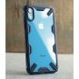 iPhone XR Case Ergonomic Transparent [Military Drop Tested TPU Bumper Navy