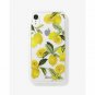 For iPhone XR Case Military Drop Test Certified Protective Clear Lemon Zest