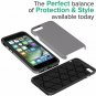 For iPhone 6/6s Case Dual Guard Protective Shock Absorbing Protection Slate