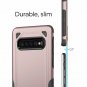 For Galaxy S10 Plus Case Slim Fit Dual Layer Soft TPU ShockAbsorption Rose