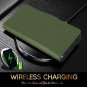 For Galaxy S10 Plus Wallet Case Cards Holder Flip with Builtin Kickstand Green