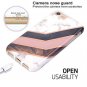 For iPhone 8/7/6/6s Case Rubber Bumper Silicone Protective Slim White Marble
