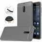 For Nokia 6 Case Dretal Shock ResistantAnti fingerprint Fullbody Protective Gray