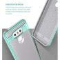 For LG G6 Plus Case Hybrid Scratch Dust Proof Armor Defender Slim GREY/MINT