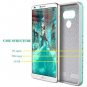 For LG G6 Plus Case Hybrid Scratch Dust Proof Armor Defender Slim GREY/MINT