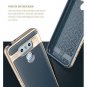 For LG G6 Plus Case Hybrid Scratch Dust Proof Armor Defender Dark Blue/Gold