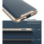 For LG G6 Plus Case Hybrid Scratch Dust Proof Armor Defender Dark Blue/Gold