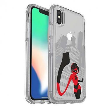 For iPhone X/Xs Case Clear Series Disney Incredibles 2 Sleek Thin Elastigirl