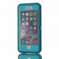 for Apple iPhone 6/6S Case Built in Screen Protector Tough 3 in 1 Rugged Blue