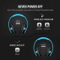 Headphones Mpow 059 Bluetooth Over Ear Hi-Fi Stereo Wireless Headset Black-Blue