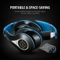Headphones Mpow 059 Bluetooth Over Ear Hi-Fi Stereo Wireless Headset Black-Blue
