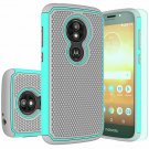 For Moto E5 Cruise Case Play HD Screen Protector Huness Durable Armor Mint