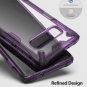 For Samsung Galaxy S10 Case Built in Matrix Rear Renovated Bumper Royal Purple