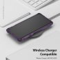 For Samsung Galaxy S10 Case Built in Matrix Rear Renovated Bumper Royal Purple