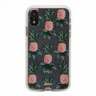 For iPhone XR Case Military Drop Test Certified Protective Clear Pineapples Gold