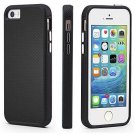iPhone 5/5s/SE Case Dual Guard Protective Shock-Absorbing Rugged Black
