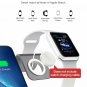 Wireless Charging Stand for Apple iWatch Charging Bestand 3in1 Aluminum Grey