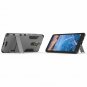 For Nokia 7 Plus Case Dual Layer Armor Hard Slim Hybrid Kickstand Phone Gray