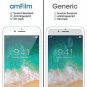 For iPhone Screen Protector Glass 8, 7, 6S, 6 amFilm Tempered 4.7" inch 2 Pack