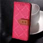 For Galaxy S7 Edge Wallet Case Ultra Slim Vintage Leather Folio Flip Book Rose