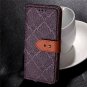 For Galaxy S7 Edge Wallet Case Ultra Slim Vintage Leather Folio Flip Book Purple