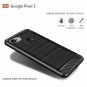 For Google Pixel 3 Case TPU Shock Absorption Technology Raised Bezels Black