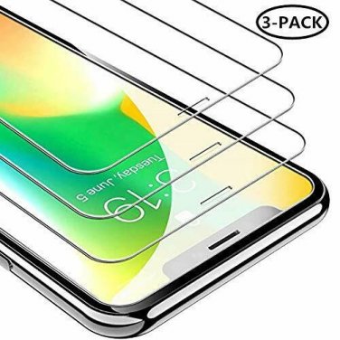 Screen Protector Glass Front Back iPhone X/XS tempered Glass BubbleFree