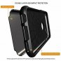 For iPhone 6/6s Case Armor Shock Absorbing Heavy Duty Dual Lay Black/Gunmetal