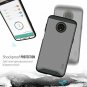 For Motorola Moto Z3/Z3 Play Case Protection Rugged but Slim Dual Layer Metallic