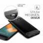 for HTC 10 Case with Resilient Shock Absorption and Carbon Fiber Design Black