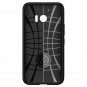 for HTC 10 Case with Resilient Shock Absorption and Carbon Fiber Design Black