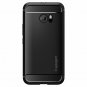 for HTC 10 Case with Resilient Shock Absorption and Carbon Fiber Design Black
