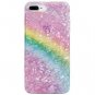 For iPhone 7/8 Plus Case Cute Ultra Thin Tinfoil Series Macaron Soft Rainbow