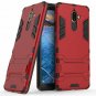 For Nokia 7 Plus Case Dual Layer Armor Hard Slim Hybrid Kickstand Phone Red