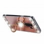 for Samsung Galaxy S9 Plus Case Mirror Glitter Diamond Crystal Ring Holder Pink