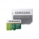 Memory Card Samsung 64GB 100MBs U3 MicroSDXC Evo with Adapter MB ME64GA/AM