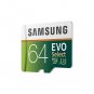 Memory Card Samsung 64GB 100MBs U3 MicroSDXC Evo with Adapter MB ME64GA/AM